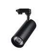 30W/40W skinnespot, RA90, sort - CCT, 35 grader, COB LED