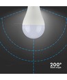 E27 17W LED-pære - A65, 4000K
