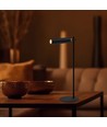 Oppladbar 3-i-1 LED-lampe - Magnetisk, sort, dimbar, inkl. fot og 2 stk. monteringsbraketter
