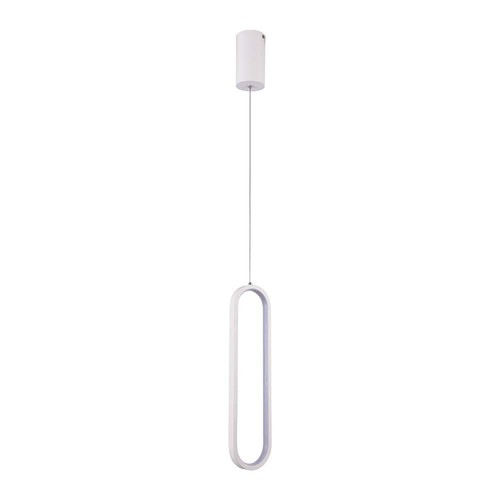9W LED pendel i sort og gull - 3000K, designer hengelampe, CRI >80