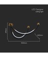 15W LED solcelle lyskaster med solcellepanel - 1200lm, IP65, sort, inkl. fjernkontroll og batteri
