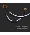 15W LED solcelle lyskaster med solcellepanel - 1200lm, IP65, sort, inkl. fjernkontroll og batteri