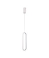 13W LED pendel, 40cm - Hvit, 3000K, 1500lm, IP20 innendørs