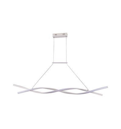 120cm 30W LED pendel, hvit - 115lm/W, 3000K, 120x100cm, inkl. lyskilde