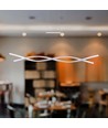 120cm 30W LED pendel, hvit - 115lm/W, 3000K, 120x100cm, inkl. lyskilde