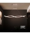 120cm 30W LED pendel, hvit - 115lm/W, 4000K, 120x100cm, inkl. lyskilde