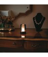 2W LED batteridrevet bordlampe med sensor - Sort, oppladbar, 3000K, 360 grader, inkl. lyskilde