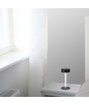 3W oppladbar LED bordlampe, 5V - 3-i-1 CCT, touch dimbar, sort, inkl. USB-kabel