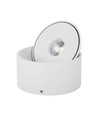 28W RA90 Påbygningsspot - Ø17,8 cm, Høyde: 8,7 cm, CCT, 3 lysfarger, hvit