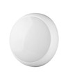 320mm 8W/16W/20W LED bulkhead - Samsung LED chip, IP65, IK08, 3-i-1 CCT, rund, hvit kant