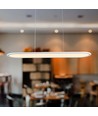 LED hengelampe 80x104cm 3000K hvit - hus