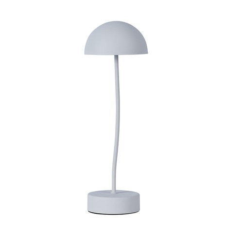 3W oppladbar LED bordlampe med touch dim - 3000K, hvit, 5V, inkl. batteri
