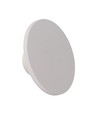 12W LED taklampe - Ø17cm, IP65 utendørs, varm hvit, hvit kant