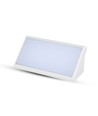 20W LED vegglampe, IP65 - 3000K, grå, utendørs, 110 grader, 2045lm