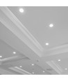 5W Ø8,1cm Samsung LED indbygningsspot - IP65, 4000K, dæmpbar, brannhemmende, Hull: Ø5,7 cm, 5 års garanti