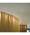 5W Ø8,1cm Samsung LED indbygningsspot - IP65, 4000K, dæmpbar, brannhemmende, Hull: Ø5,7 cm, 5 års garanti