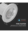 5W Ø8,1cm Samsung LED indbygningsspot - IP65, 4000K, dæmpbar, brannhemmende, Hull: Ø5,7 cm, 5 års garanti