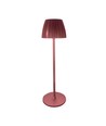 2,7W oppladbar LED bordlampe, brun - Touch dimbar, 3-i-1 CCT, USB-C, 5V DC, høyde 34cm