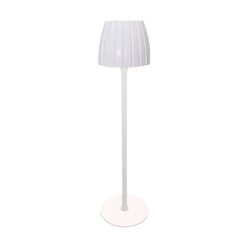 2,7W oppladbar LED bordlampe, hvit - Touch dimbar, 3-i-1 CCT, USB-C, høyde 34cm