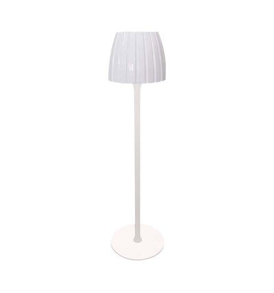 2,7W oppladbar LED bordlampe, hvit - Touch dimbar, 3-i-1 CCT, USB-C, høyde 34cm