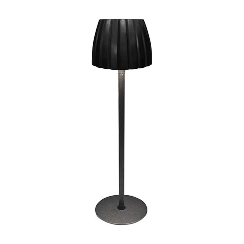 2,7W LED bordlampe, sort - Touch dimbar, 3-i-1 CCT, oppladbar, USB-C, 10,5 x 34 cm