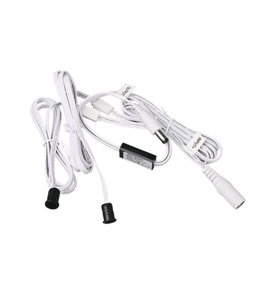 Dobbelt sensor for dør / port - 12V/24Vm maks belastning 60W