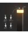 3W Solcelle Pullertlampe - LED, PIR Sensor, IP54
