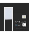 10W LED hagelampe med Samsung LED chip - IP65, 80cm, hvit, 4000K, inkl. lyskilde