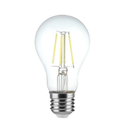 V-Tac Kulltrådspære 4W E27 - 6500K, A60