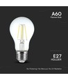 V-Tac Kulltrådspære 4W E27 - 6500K, A60
