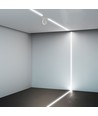 6W hvit vegglampe - IP65, 3000K, 645lm, utendørs, inkl. lyskilde