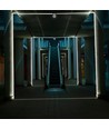 6W hvit vegglampe - IP65, 3000K, 645lm, utendørs, inkl. lyskilde
