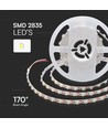 5m 18W/m LED strip, 135lm/W - 24V, 238 LED pr. meter, IP20, 3000K, dimbar