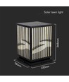 E27 hagelampe CUBE - IP65, sort, firkantet, moderne design, uten lyskilde