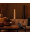 Oppladbar 3-i-1 LED-lampe - Magnetisk, dimbar, CCT, opp/ned-lys, hvit, inkl. fot og 2 stk. monteringsbraketter