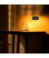 Oppladbar 3-i-1 LED-lampe - Magnetisk, dimbar, CCT, opp/ned-lys, sort, inkl. fot og 2 stk. monteringsbraketter