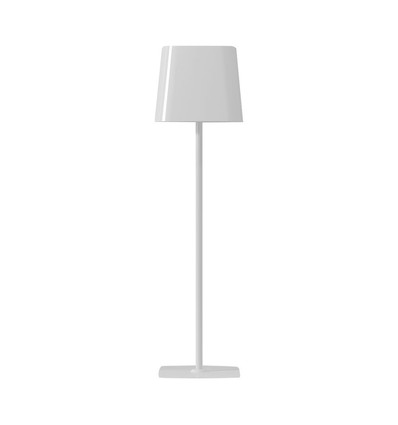 5W LED magnetisk solcelle bordlampe - Touch dimbar, CCT, IP65, hvit, transportabel, oppladbar