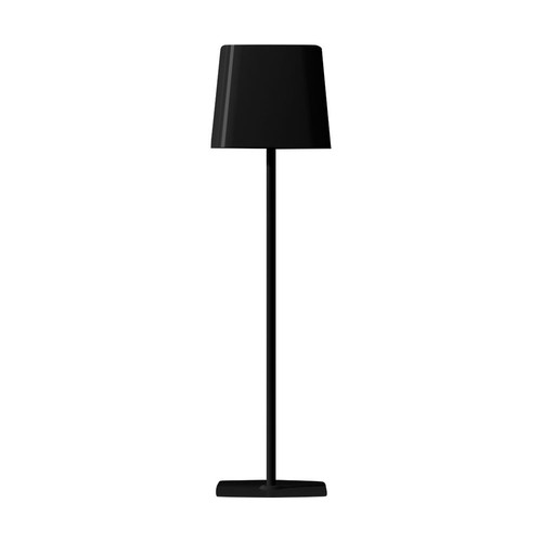 5W LED solcelle magnetisk bordlampe - Touch dimbar, CCT, IP65, sort, 400lm, inkl. batteri