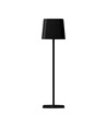 5W LED solcelle magnetisk bordlampe - Touch dimbar, CCT, IP65, sort, 400lm, inkl. batteri
