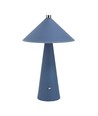 3W oppladbar LED bordlampe, Blå - Touch dimbar, 3-i-1 CCT, 4000mAh batteri, inkl. lyskilde