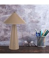 3W oppladbar LED bordlampe, brun - 3-i-1 CCT, dimbar, touch kontroll, USB-C, 4000mAh batteri