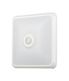 12W LED sensorlampe med Samsung Chip - 3-i-1 CCT, kvadratisk, hvit, 360° PIR sensor, IP20