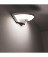 10W LED vegglampe med sensor, Samsung chip - IP54, 900lm, hvit, 5 års garanti