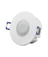 PIR Sensor takmontering - 360° Deteksjonsrekkevidde, Hvit Hus