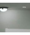 PIR Sensor takmontering - 360° Deteksjonsrekkevidde, Hvit Hus