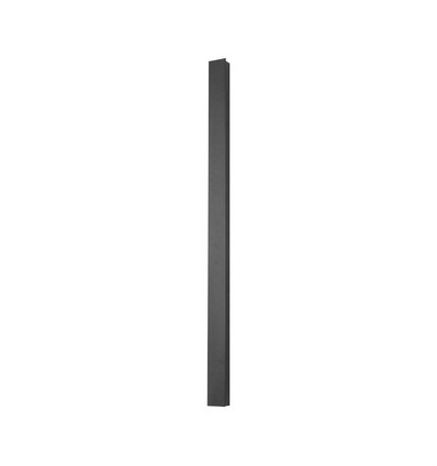 10W LED lineær vegglampe, 51cm - IP65, RA90, sort, 4000K, 1300lm