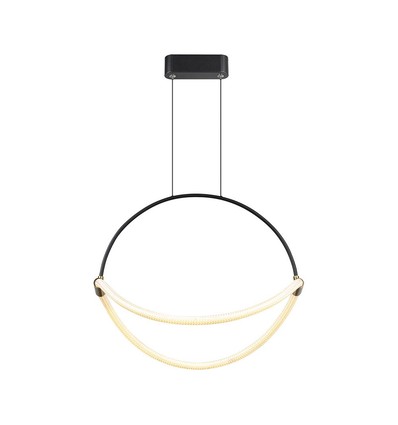 60cm 16W LED pendel - Sort, 1,5m wire, 120lm/W
