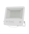 100W lyskaster - Samsung-chip, 1m kabel, 6500K, hvit kropp, grå matt glass