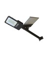 50W Hybrid LED gatelykt med solcelle - 4000lm, IP65, 4000K, 50.000mAh batteri
