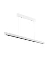 36W LED lysskinne til oppheng - 3-i-1 CCT, Samsung LED, 120cm, sort/hvit, inkl. wireoppheng